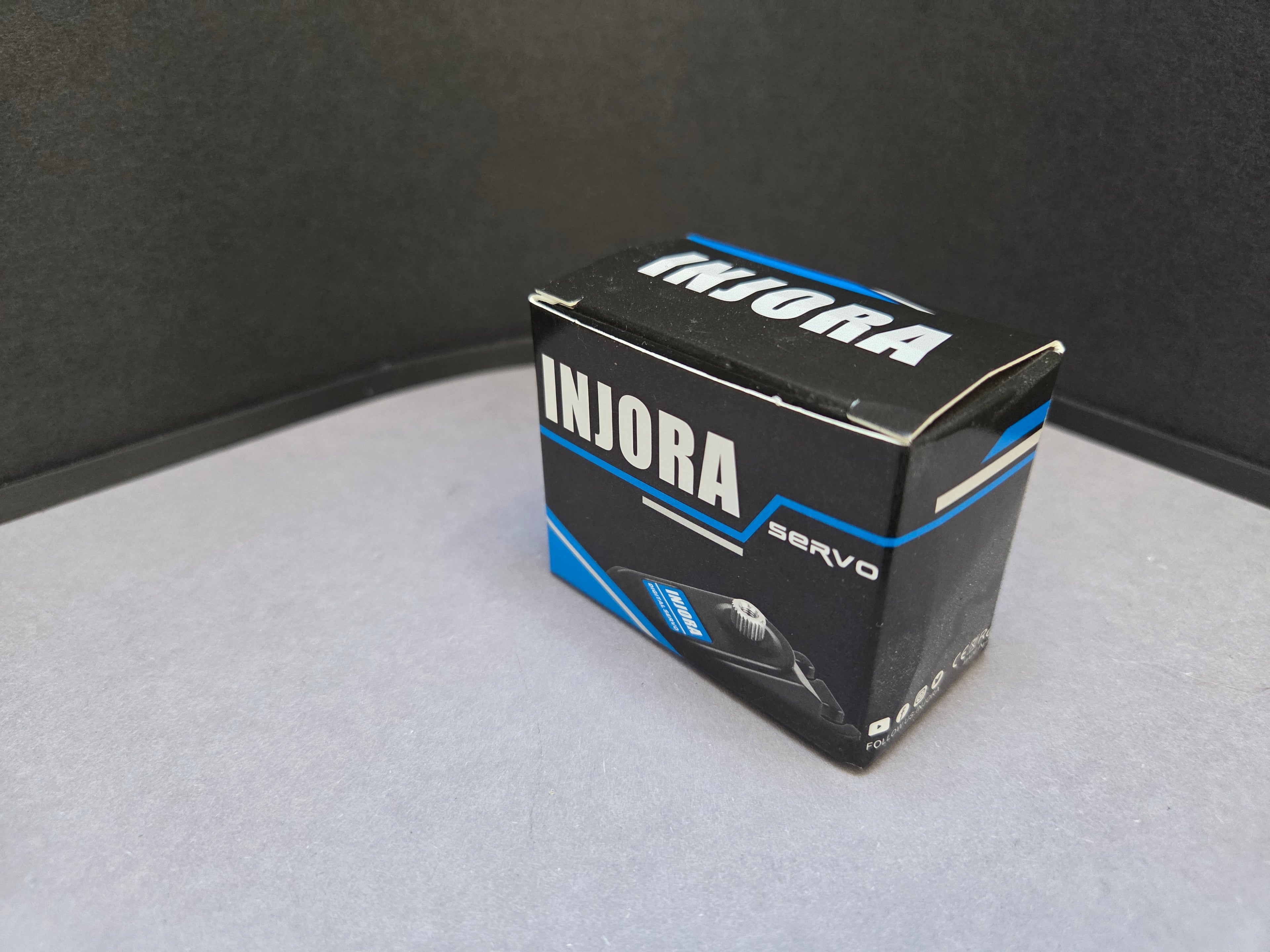 INJORA 35KG Digitales Servo – Wasserdicht | 360° Rotation | Kompatibel mit Wiesel MK20 & RC Crawler, Auto, Boot