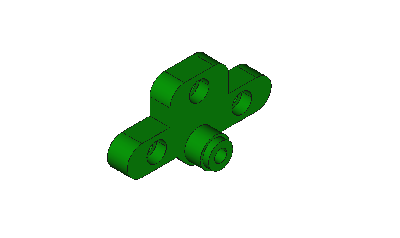 001-58-60 Achsarm Spannrolle