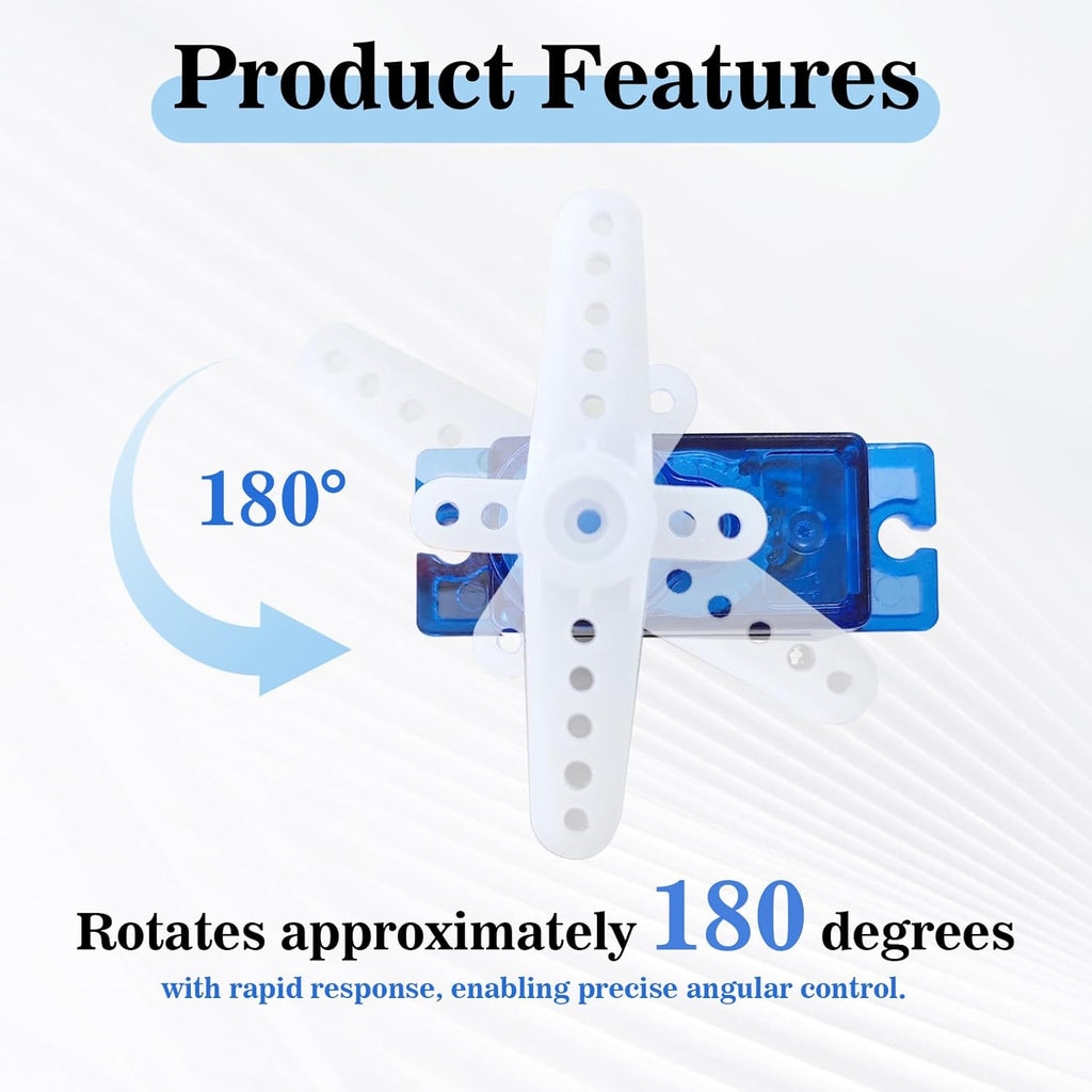 Mikro Servo Motor SG90 9G – Doppelpack (2 Stück)