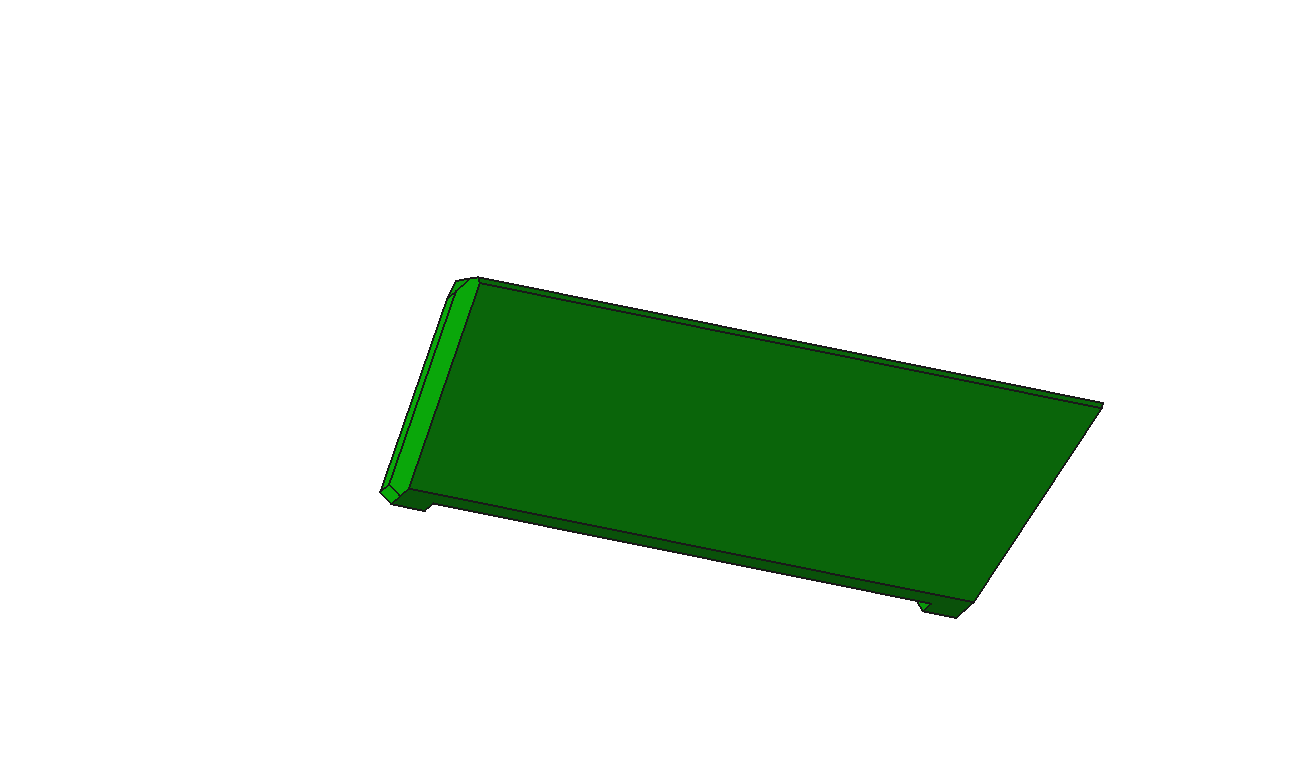 001-66-74 Empfänger Halter Paneel Unten