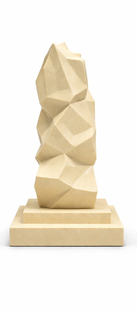 Vertexia – Geometrische Designskulptur