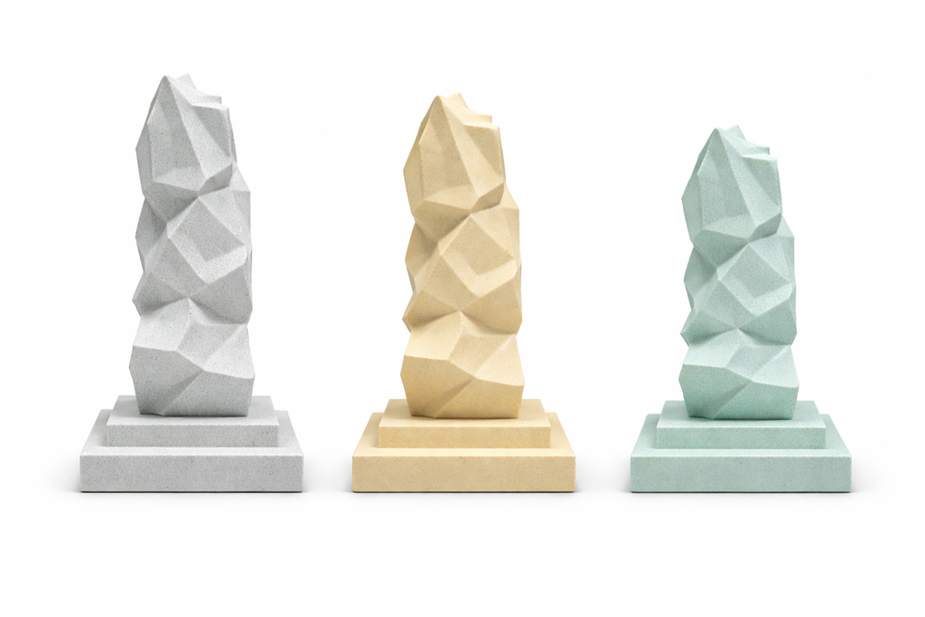 Vertexia – Geometrische Designskulptur