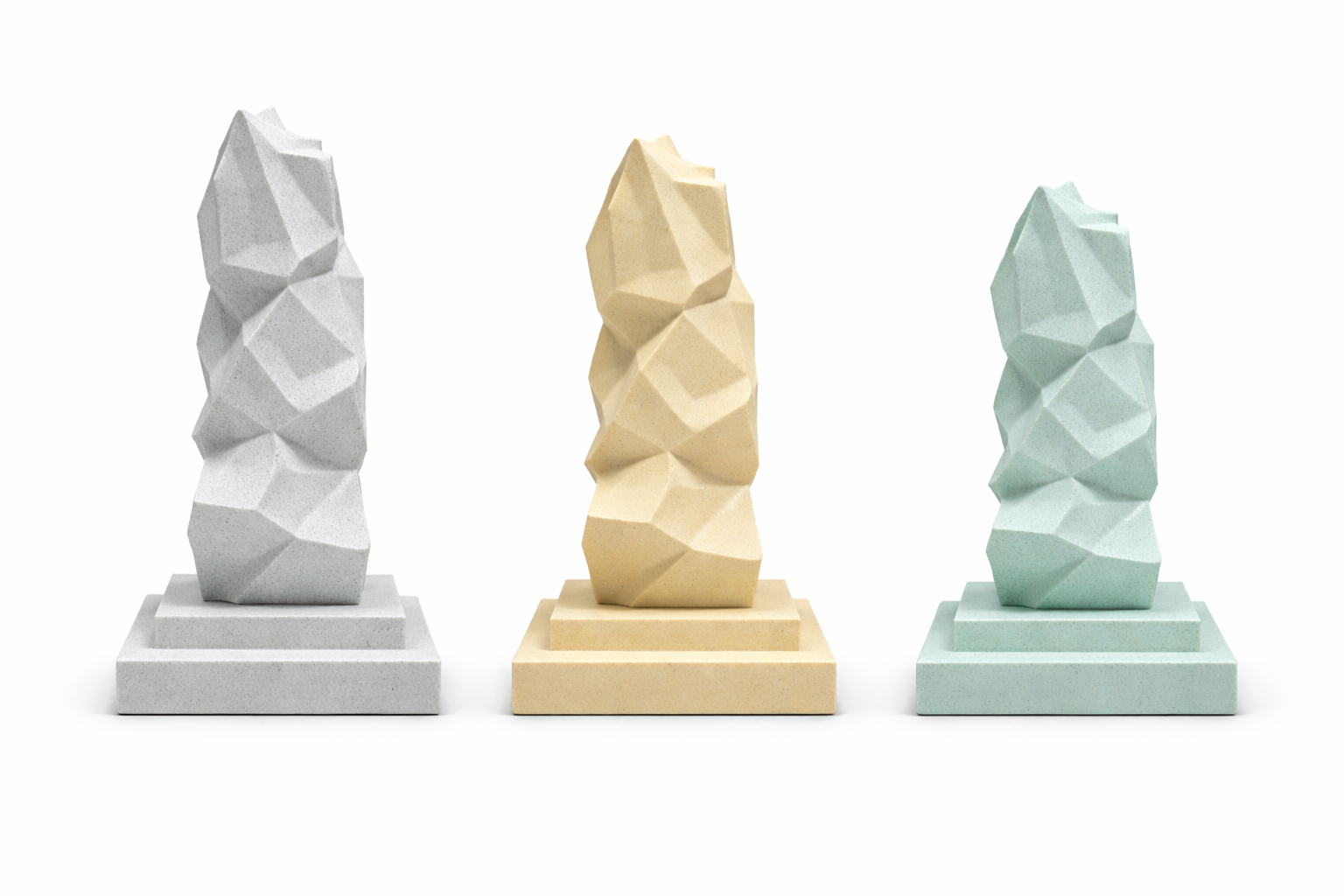 Vertexia – Geometrische Designskulptur