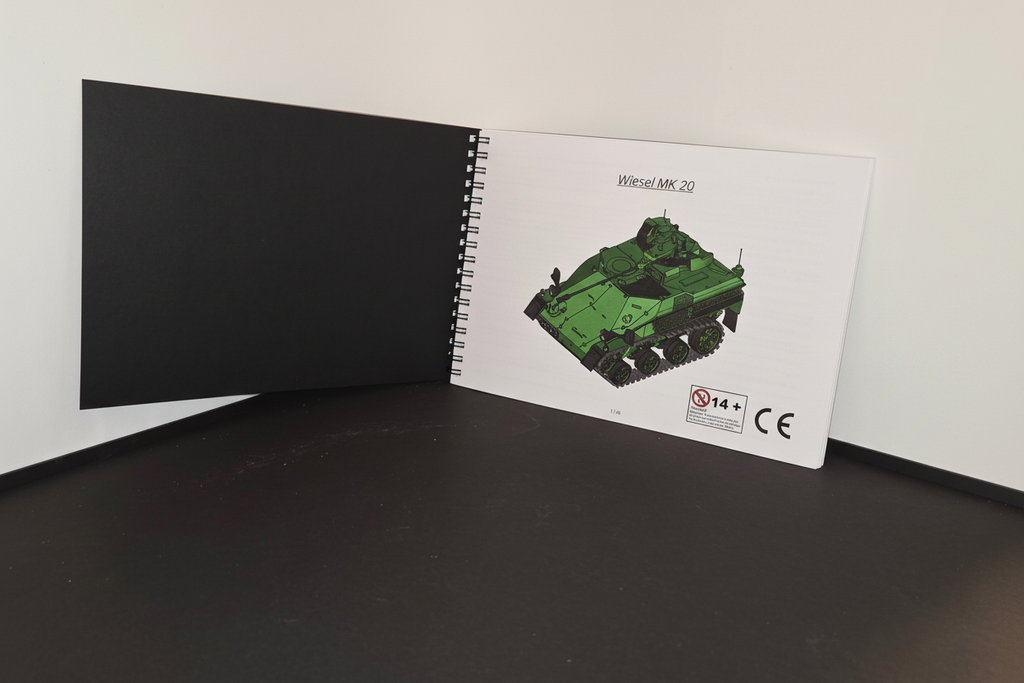 Wiesel mk20 RC 1/16 Bausatz - Fertiges Modell