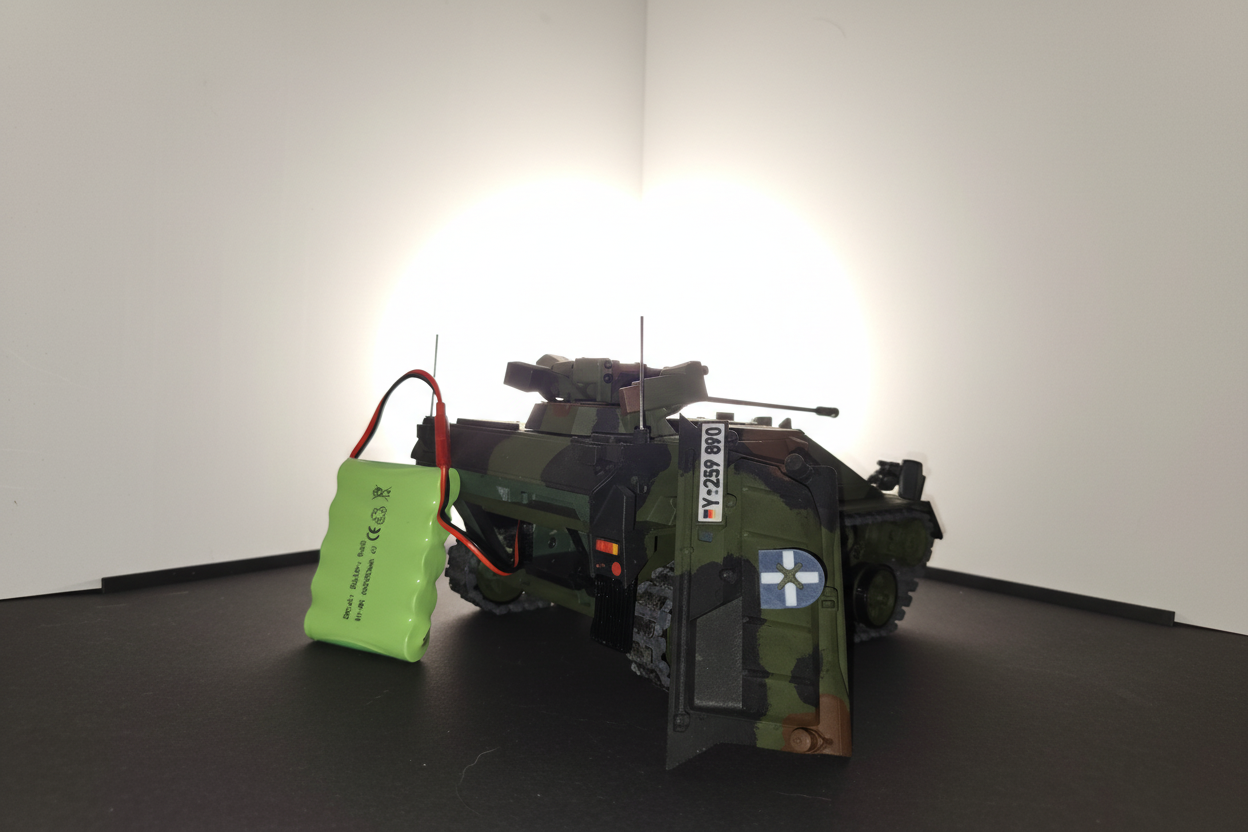 Wiesel mk20 RC 1/16 Bausatz - Bauteile