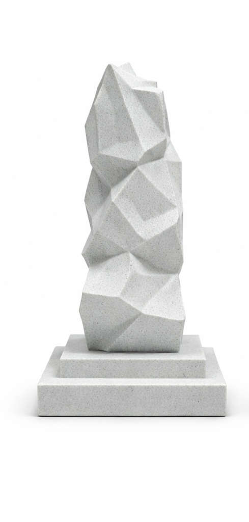 Vertexia – Geometrische Designskulptur
